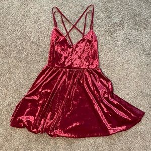 Velvet Cocktail Dress